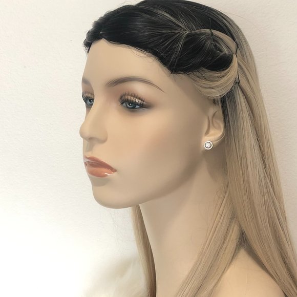 1ct. t.w. Round Diamond Earrings - Picture 3 of 12